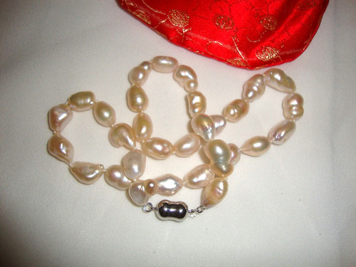 Collana perle fiume - collana,