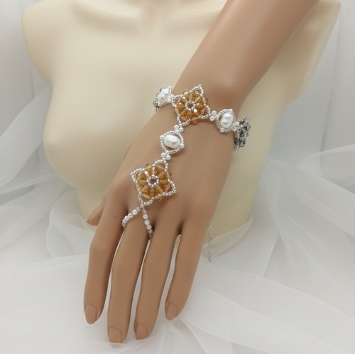 Bracciale anello baciamano - anello,