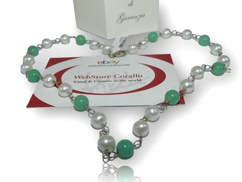 Collana donna con - vere, perle