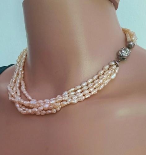 Collana girocollo perle - , di