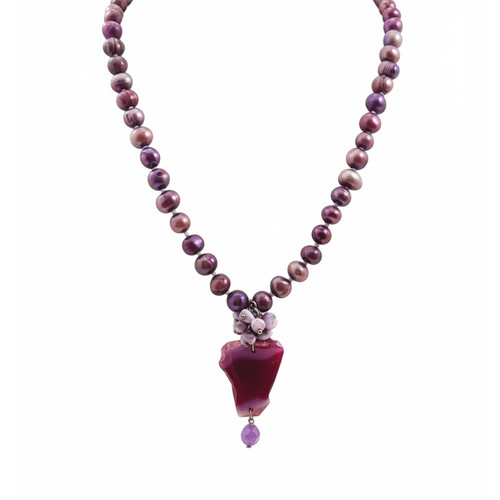 Girocollo perle fiume - di, di
