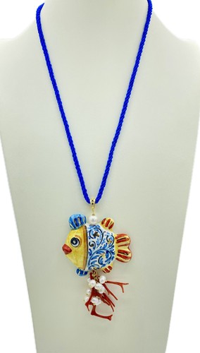 Parure pesce ceramica - in, e