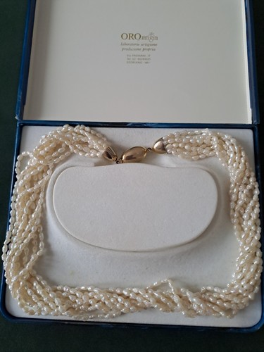 Collana girocollo fili - collana,