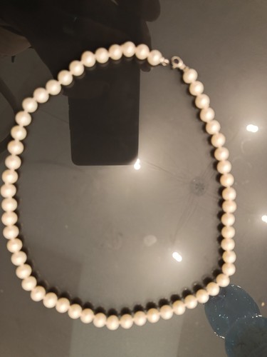 Collana girocollo perle - girocollo, di