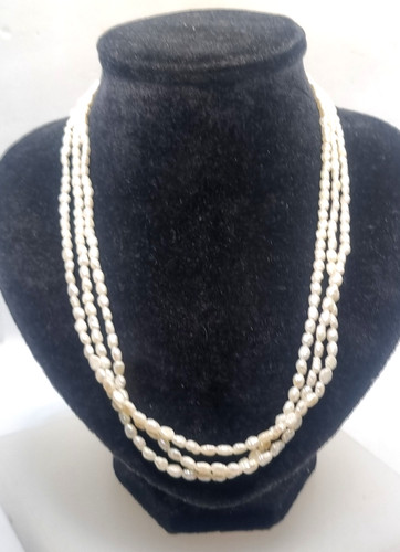 Perle fiume collana - di,