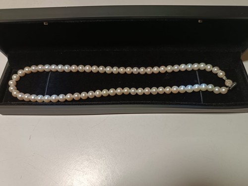 Collana perle fiume - collana, di