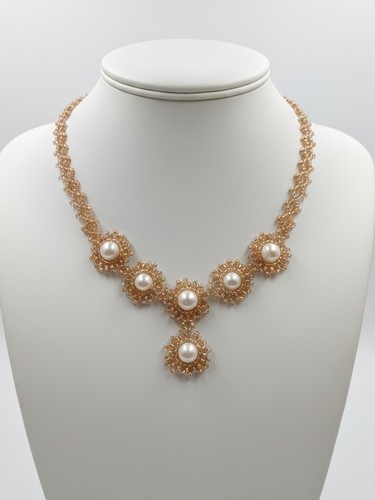 Collana artigianale elegante - artigianale,