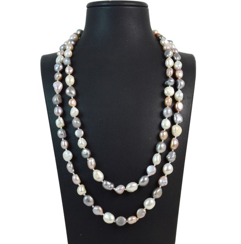 Collana lunga perle di - in,