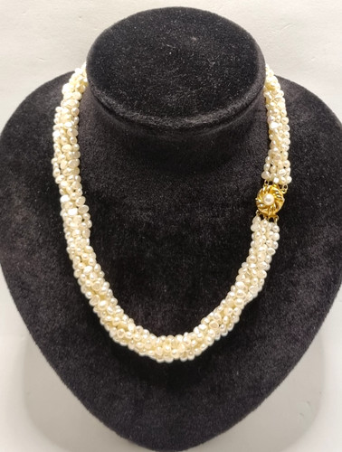 Perle fiume collana - di,