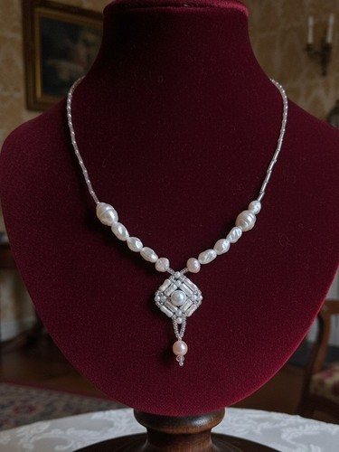 Collana perle barocche di - barocche,