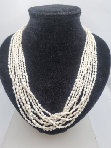 Perle fiume collana - collana, torchon