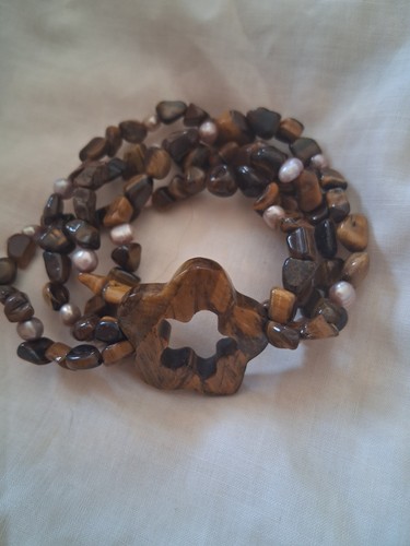 Bracciale multifilo occhio - multifilo, di