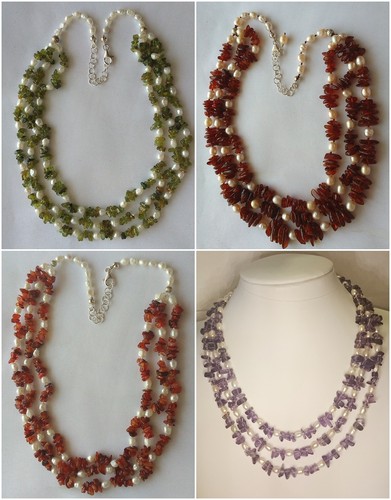 Collana ambra ametista - ambra,