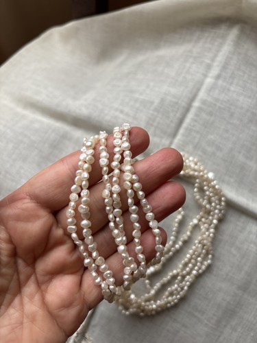 Collana perle fiume con - collana,