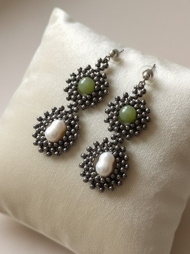 Orecchini vintage stile - vintage,
