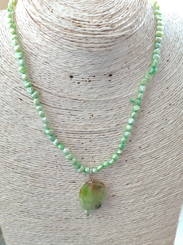 Collana girocollo perle - collana,