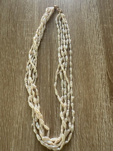 Collana perle fiume - di, e